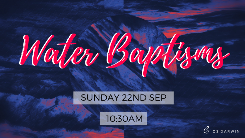 Water Baptisms
