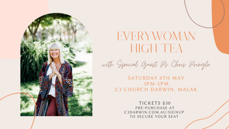 Everywoman High Tea Invite For Church Website Event Feed